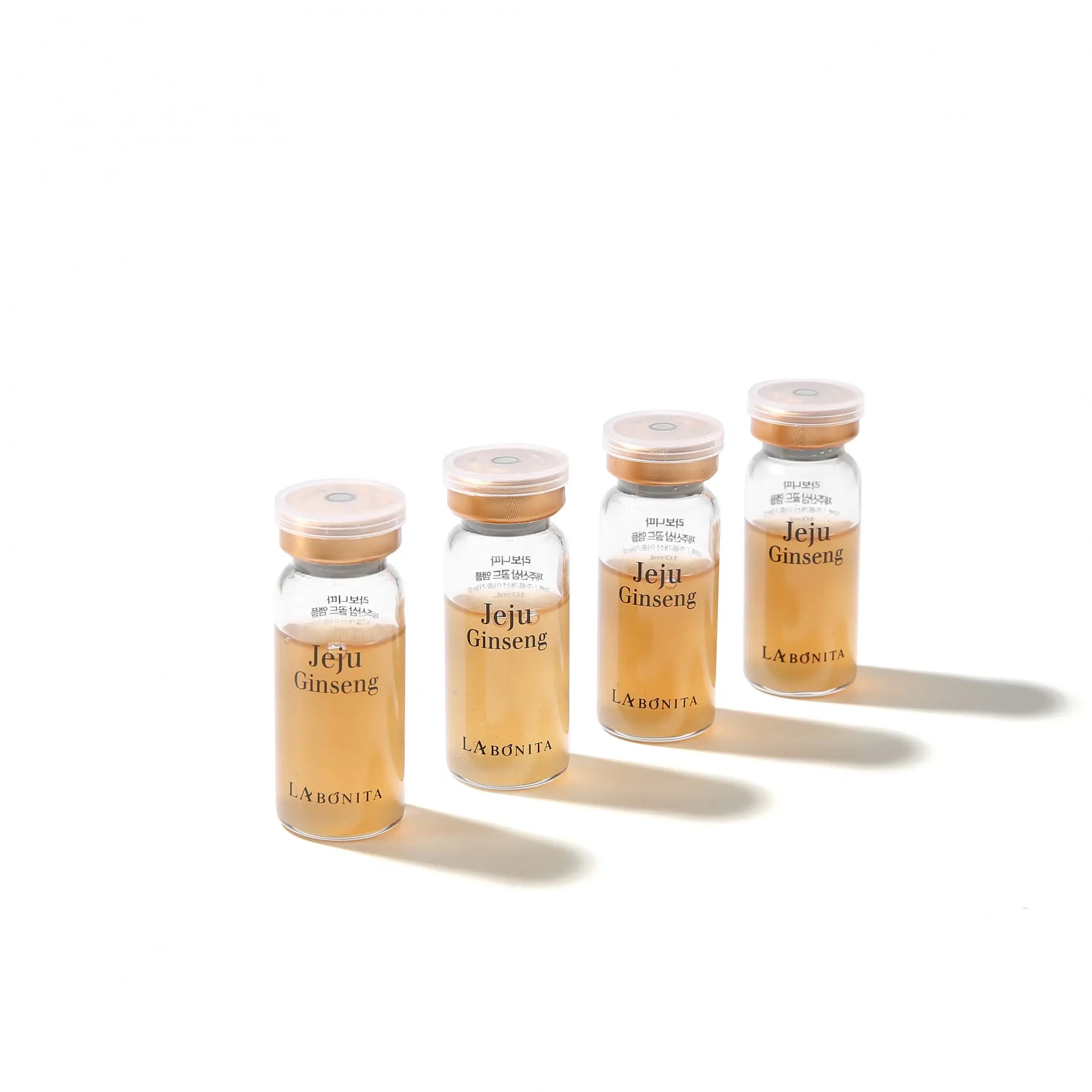 Ампули для омолодження та сяйва з женьшенем та золотом Labonita Jeju Ginseng Gold-thumbmail-5