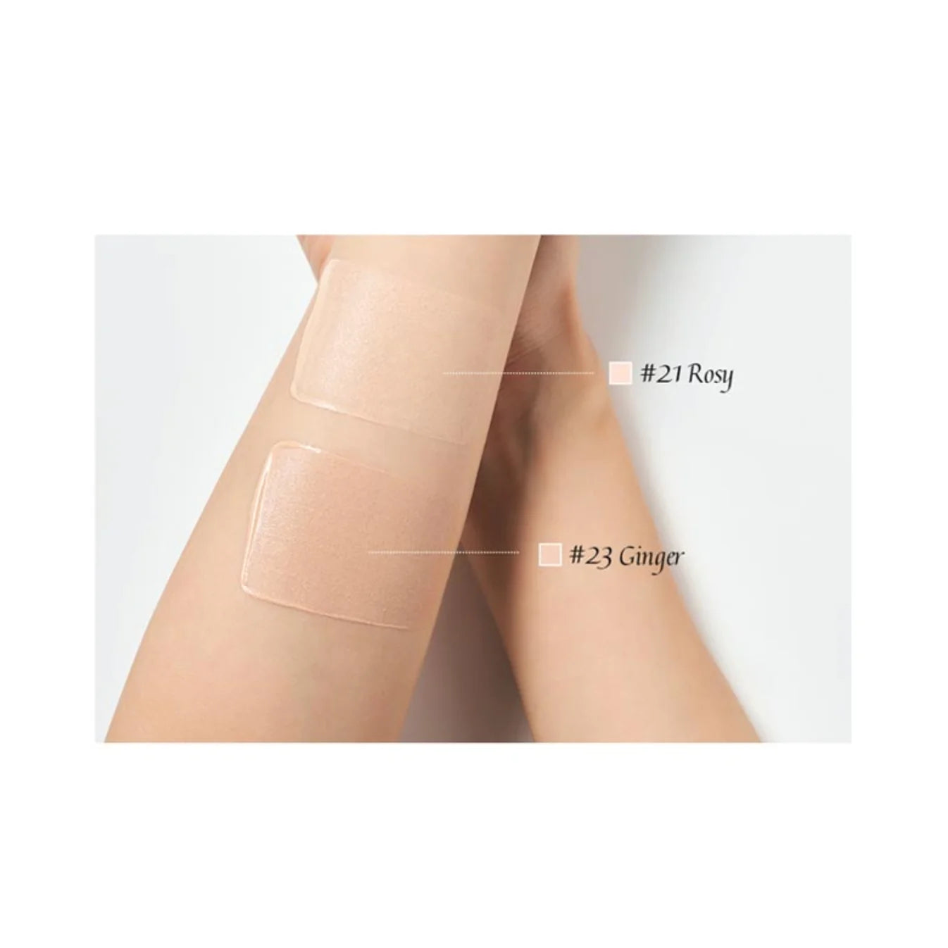 Зволожуючий корейський кушон для сяяння шкіри(SPF50+/PA+++) (#23 Ginger) (натуральний беж) Luvum Moisture Glow Cushion-thumbmail-5
