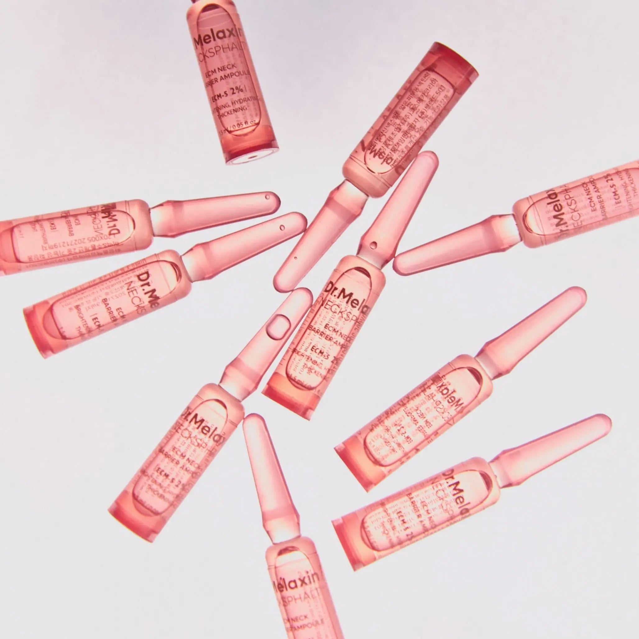 Антивікові ампули для пружності шкіри шиї з пептидами Dr.Melaxin Necksphalt ECM Neck Barrier Ampoule-thumbmail-7