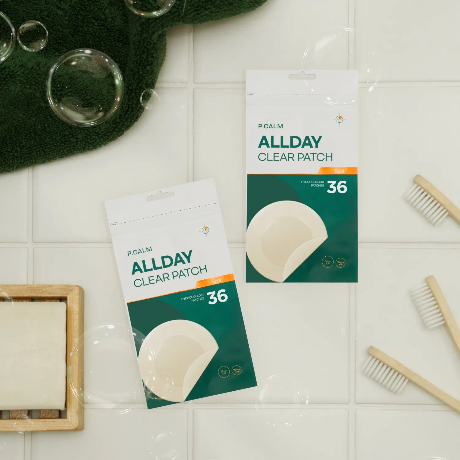 Точкові патчі від акне P.CALM All Day Clear Patch (36 шт)-thumbmail-5