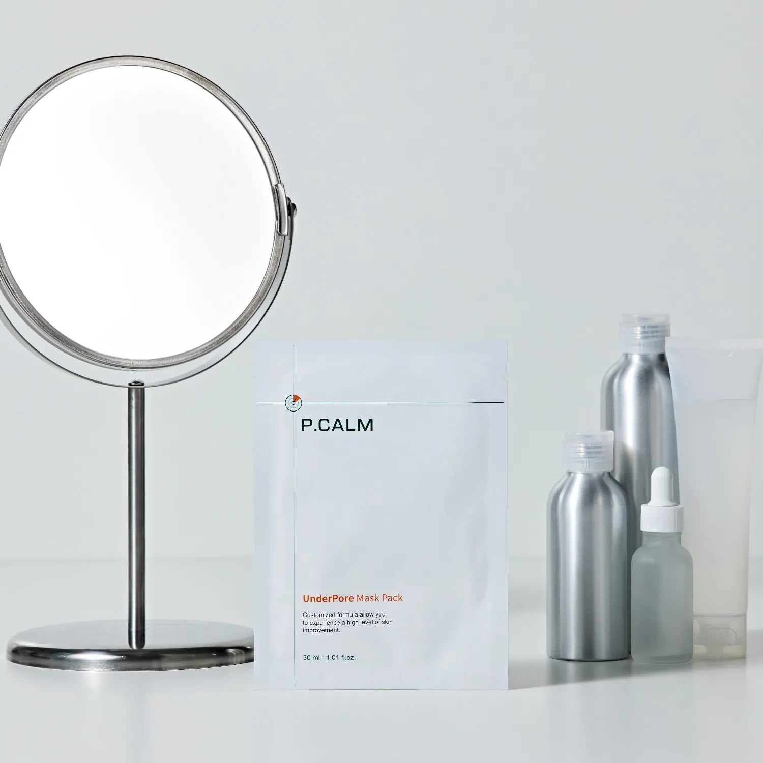 Тканинна маска для глибокого очищення та звуження пор P.CALM UnderPore Mask Pack-thumbmail-5