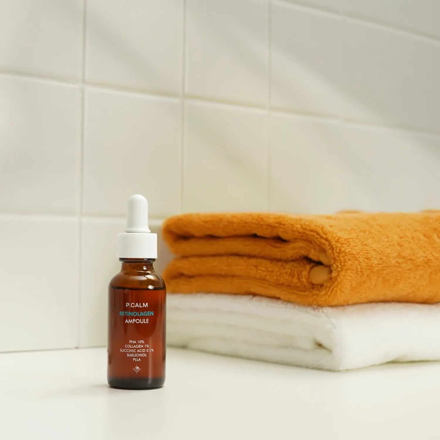 Омолоджувальна сироватка для звуження пор з ретинолом і колагеном P.CALM Retinolagen Ampoule-thumbmail-5