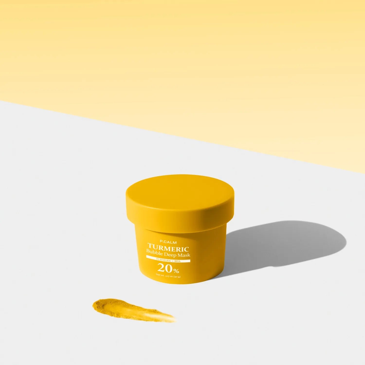 Бульбашкова маска для глибокого очищення пор з куркумою P.CALM Turmeric Bubble Deep Mask-thumbmail-5