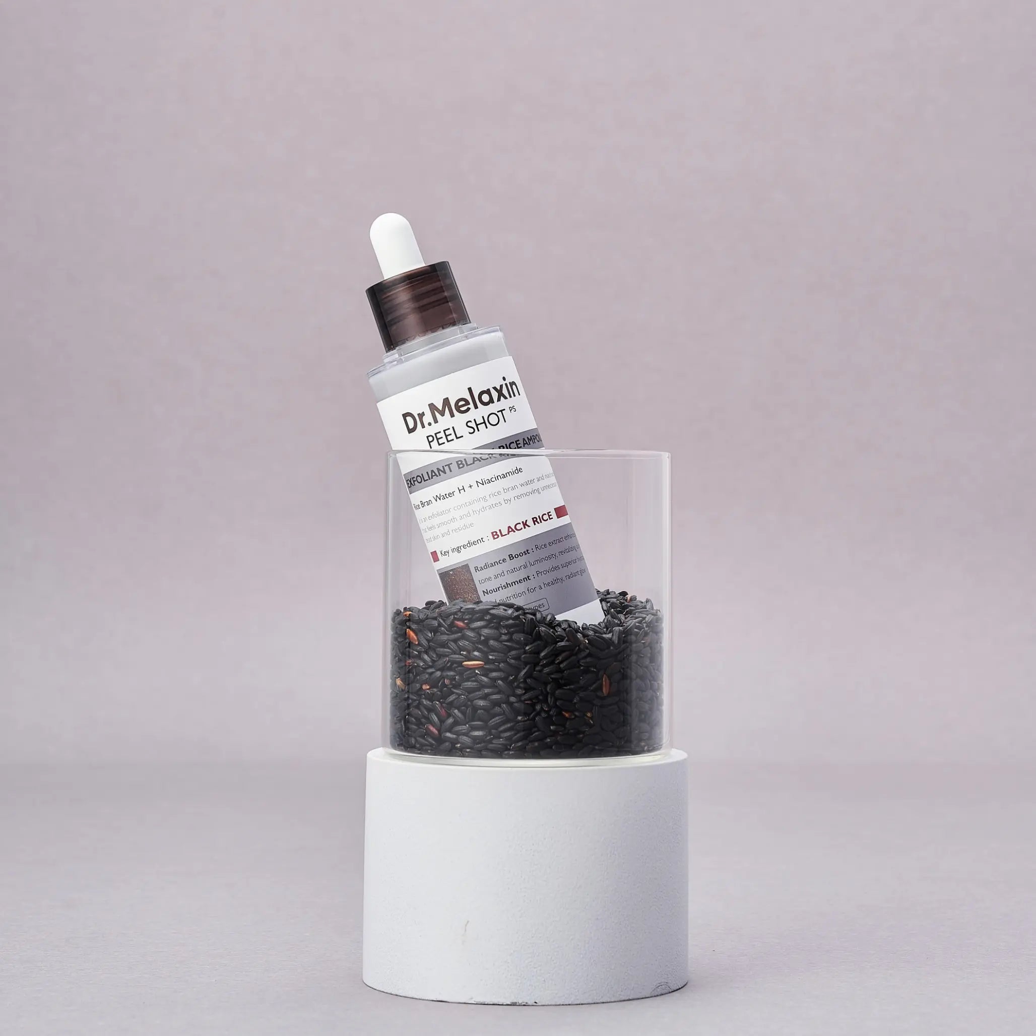 Ексфоліююча ампула-пілінг з екстрактом чорного рису Dr.Melaxin Peel Shot Exfoliating Black Rice Ampoule-thumbmail-3