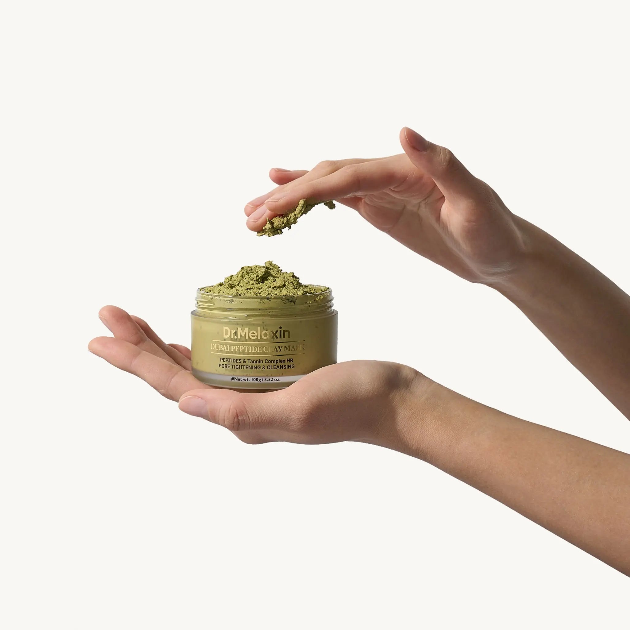 Дубайська пептидна глиняна маска для очищення та пружності Dr.Melaxin Dubai Peptide Clay Mask-thumbmail-7