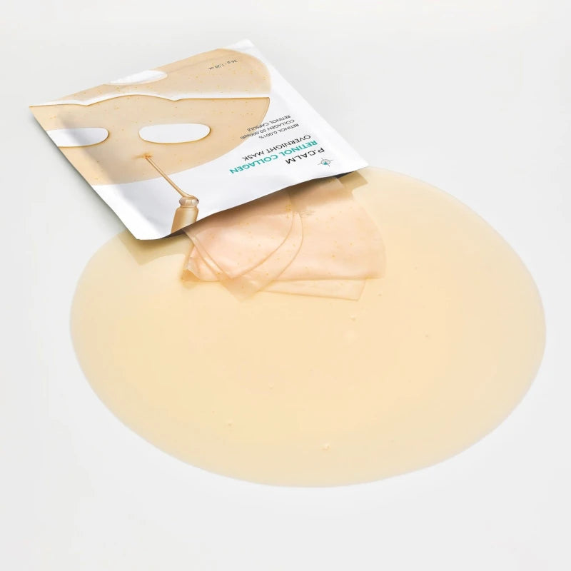Нічна гідрогелева ліфтинг-маска з ретинолом та колагеном P.CALM Retinol Collagen Overnight Mask-thumbmail-3