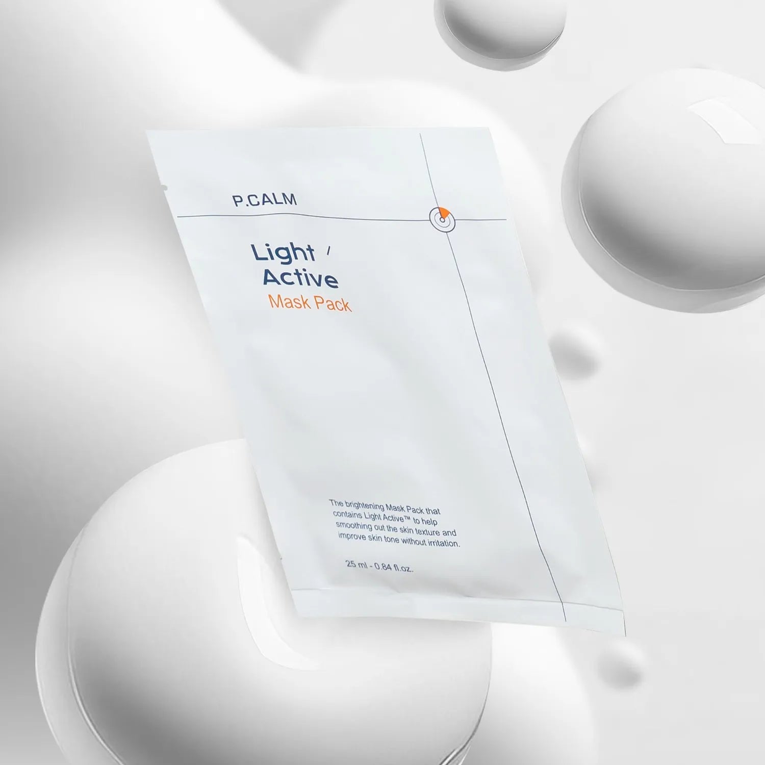 Освітлювальна тканинна маска проти пігментації P.CALM Light Active Mask Pack-thumbmail-8