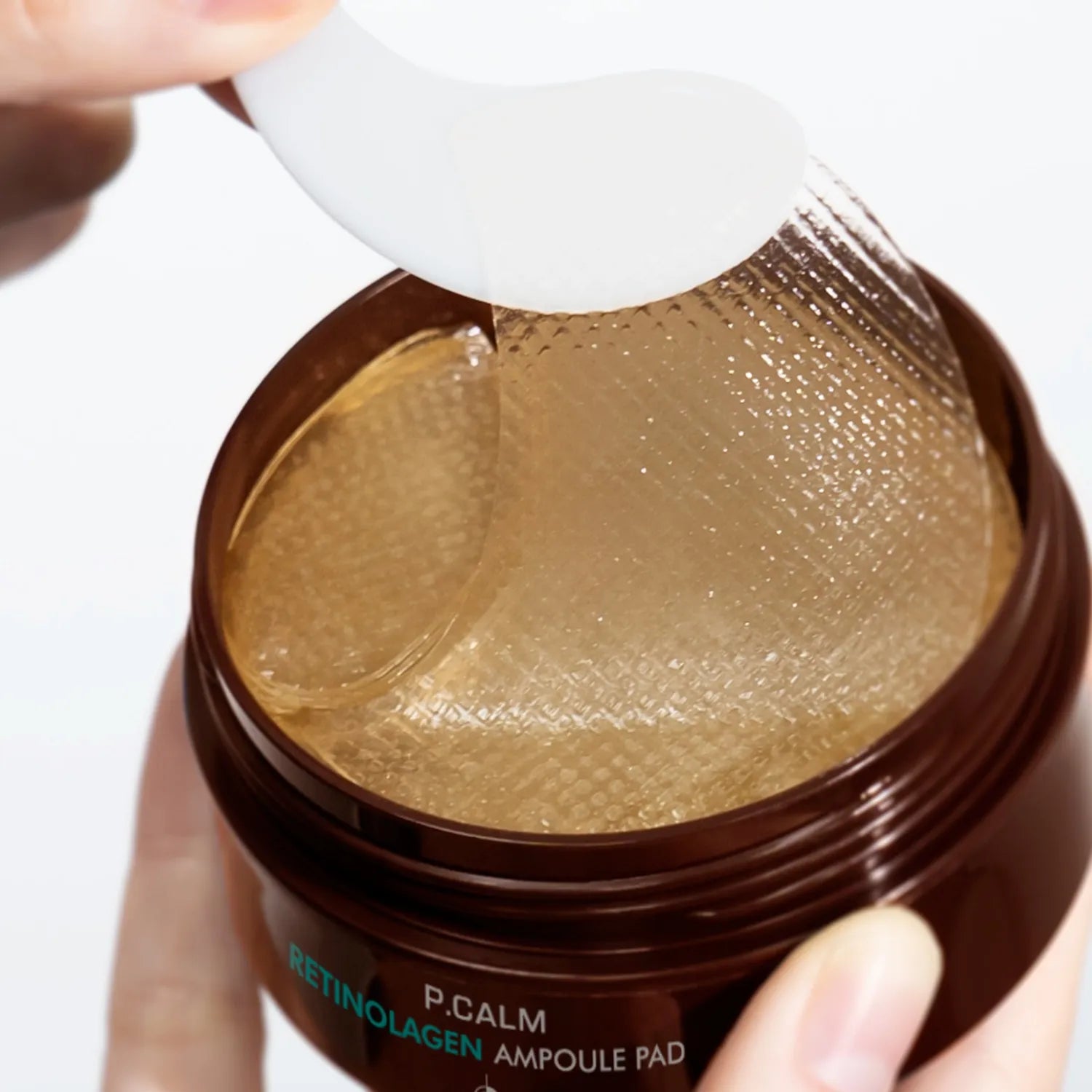 Ампульні педи під очі для звуження пор та ліфтингу P.CALM Retinolagen Ampoule Pad (60 шт)