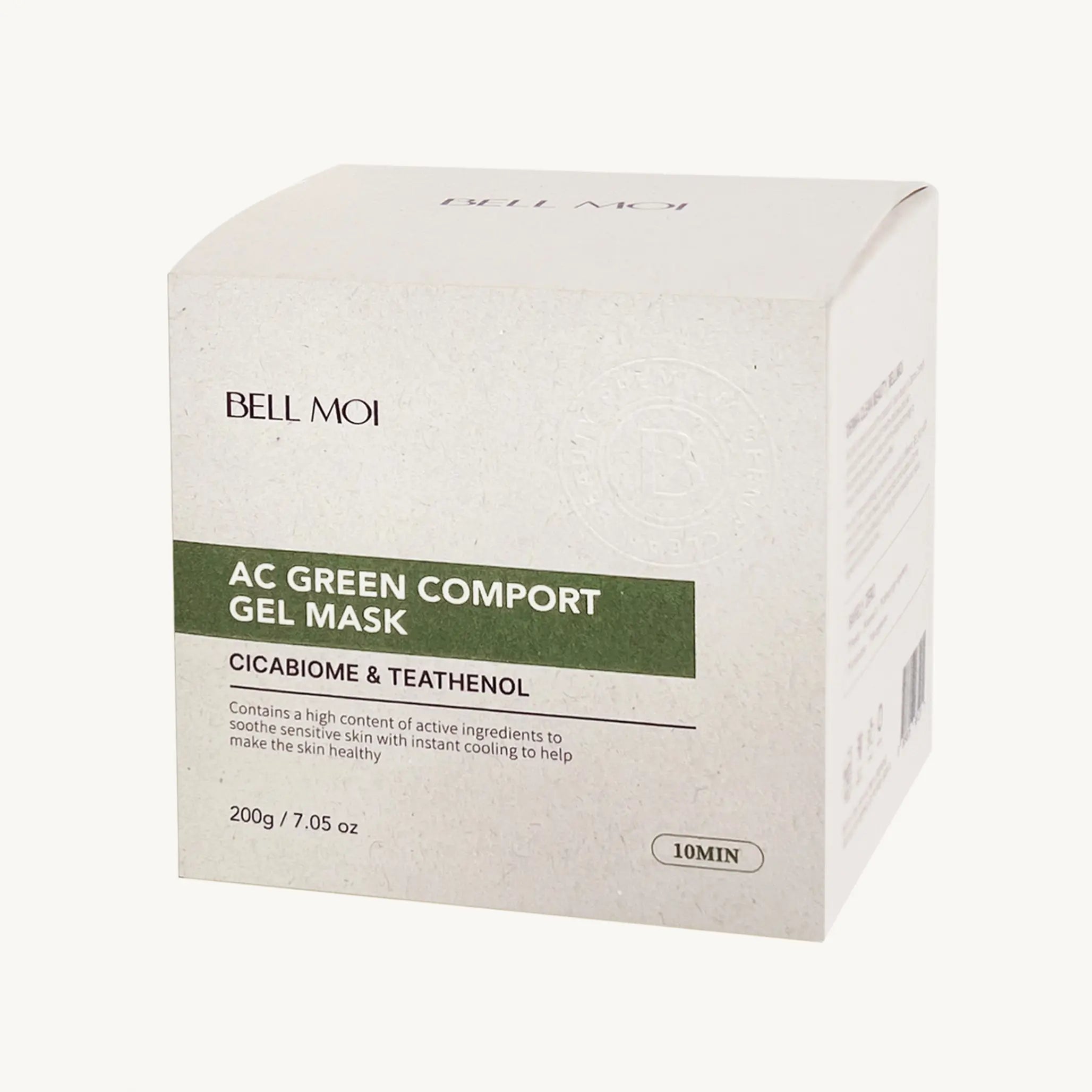 Заспокійлива гелева маска з пробіотиками та центеллою Bell Moi AC Green Comport Gel Mask-thumbmail-5