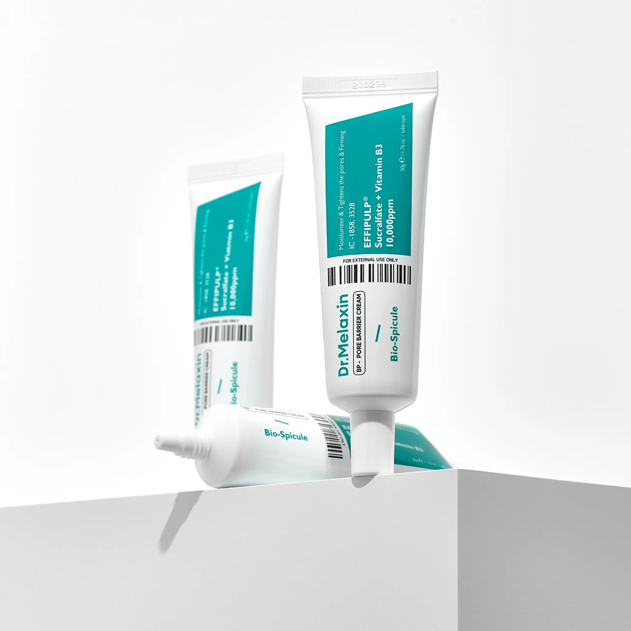 Крем з біоспікулами та пептидним комплексом для звуження пор Dr.Melaxin BP Pore Barrier Cream-thumbmail-3