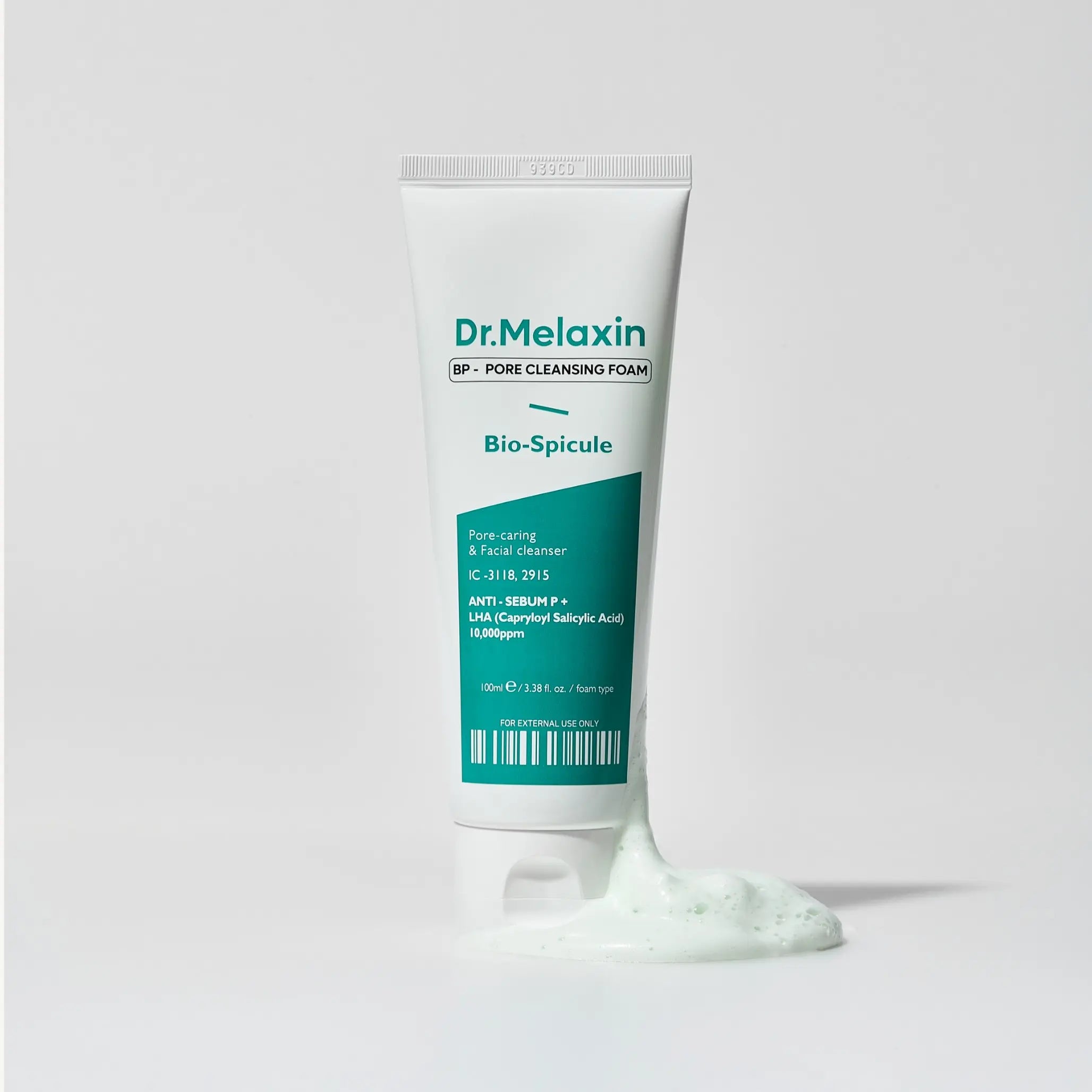 Пінка з біоспікулами та кислотами для звуження пор Dr.Melaxin BP Pore Cleansing Foam-thumbmail-4