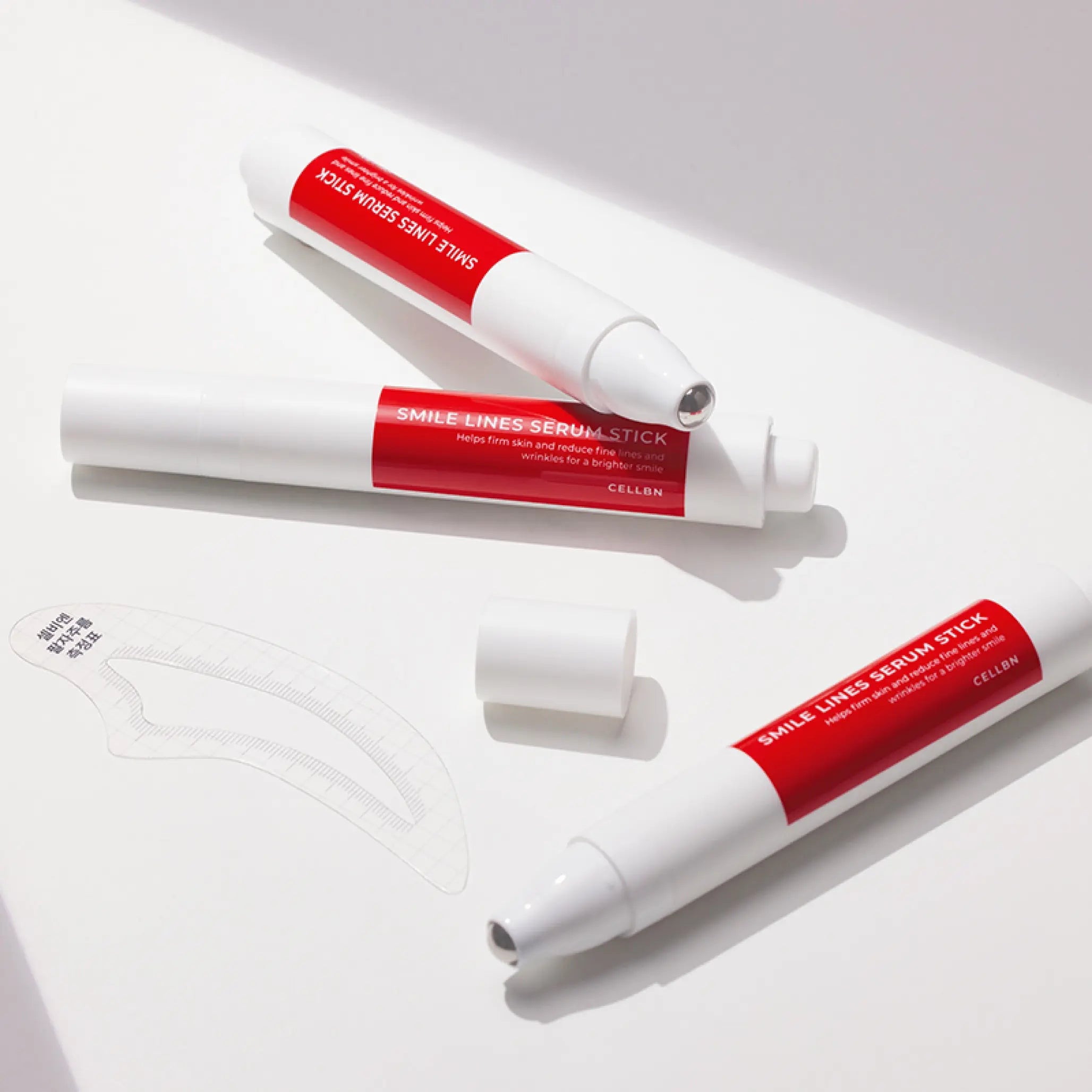 Сироватка-стік для розгладження носогубних складок з пептидами CELLBN Smile Lines Serum Stick-thumbmail-3