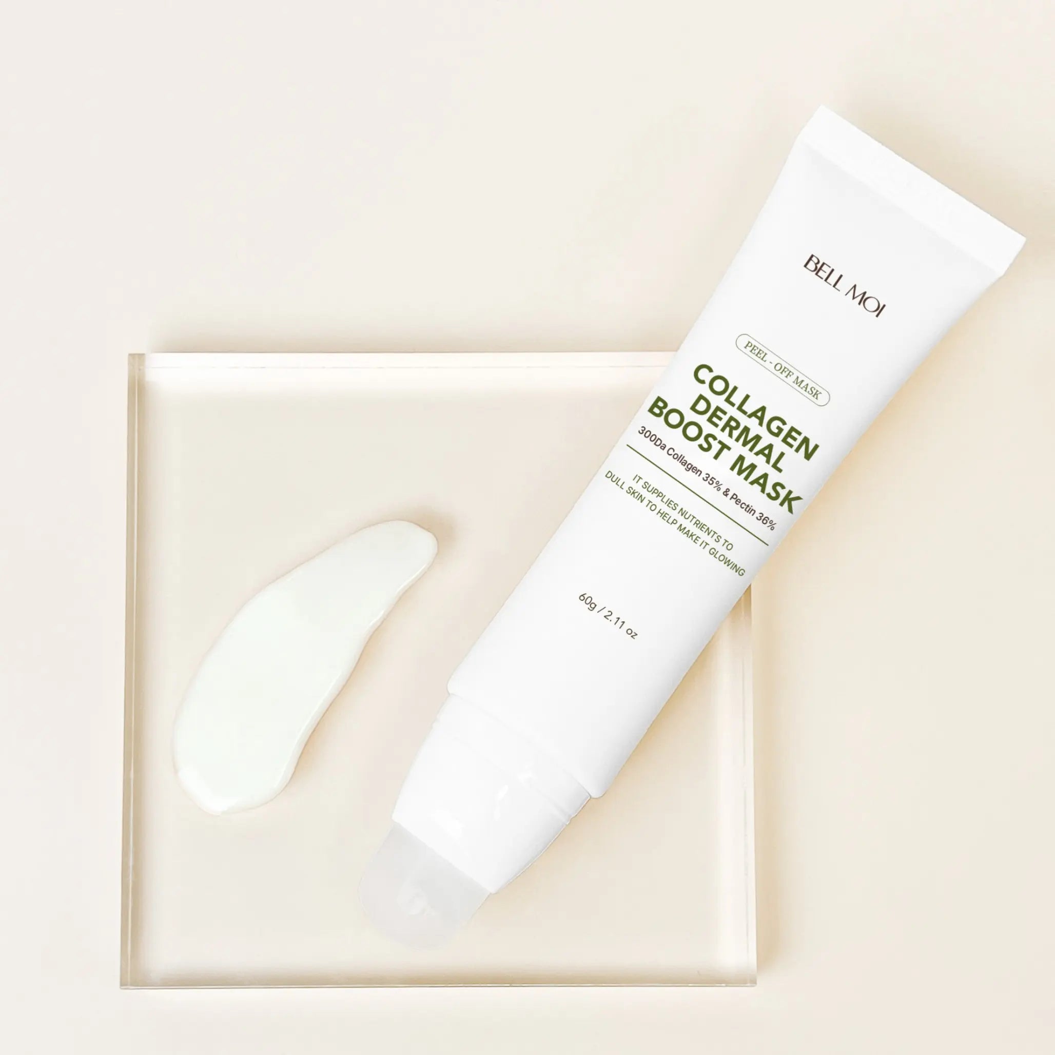 Колагенова ліфтинг-маска для обличчя з бакучіолом Bell Moi Collagen Dermal Boost Mask-thumbmail-7