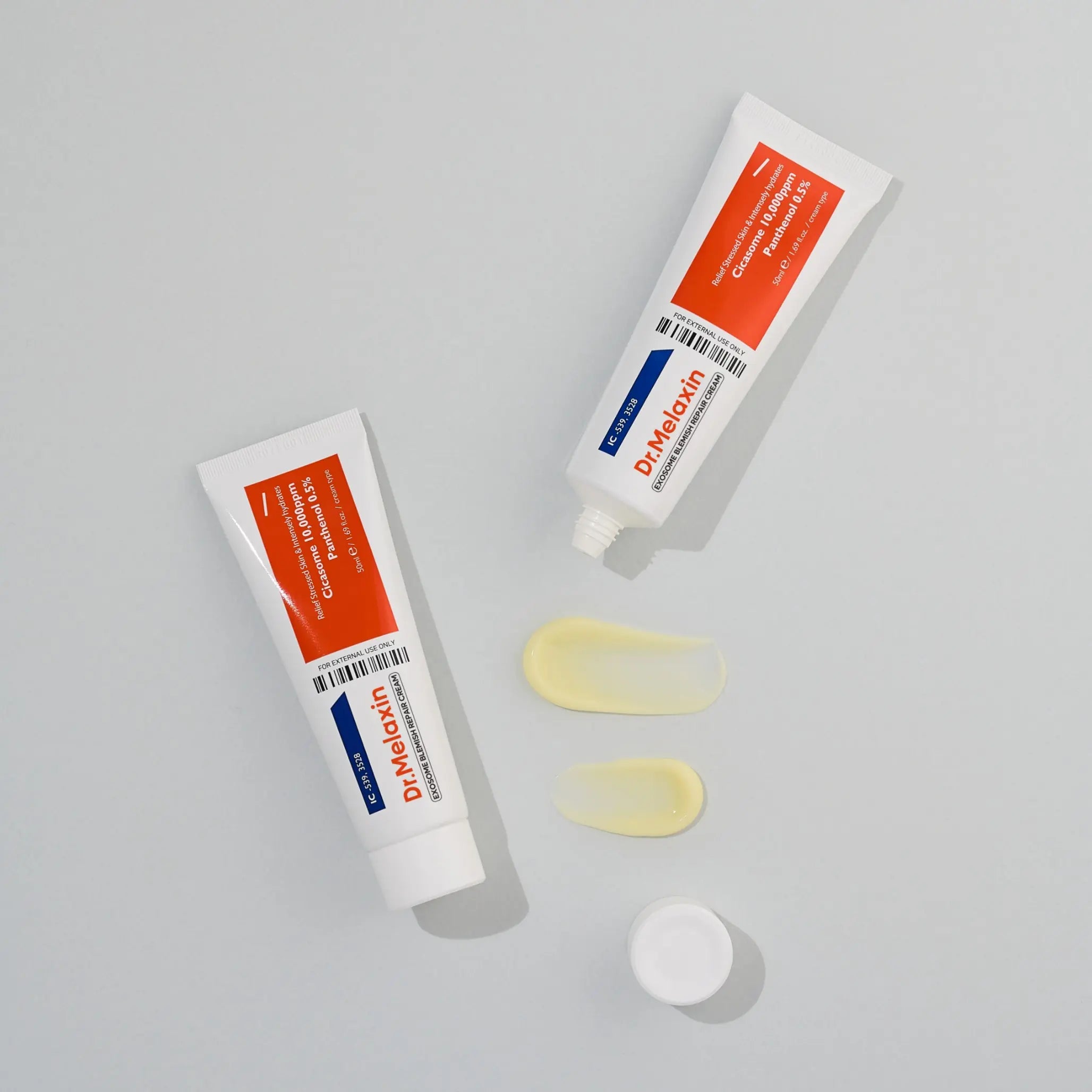 Відновлювальний крем з екзосомами центели та керамідами Dr.Melaxin Exosome Blemish Repair Cream-thumbmail-3