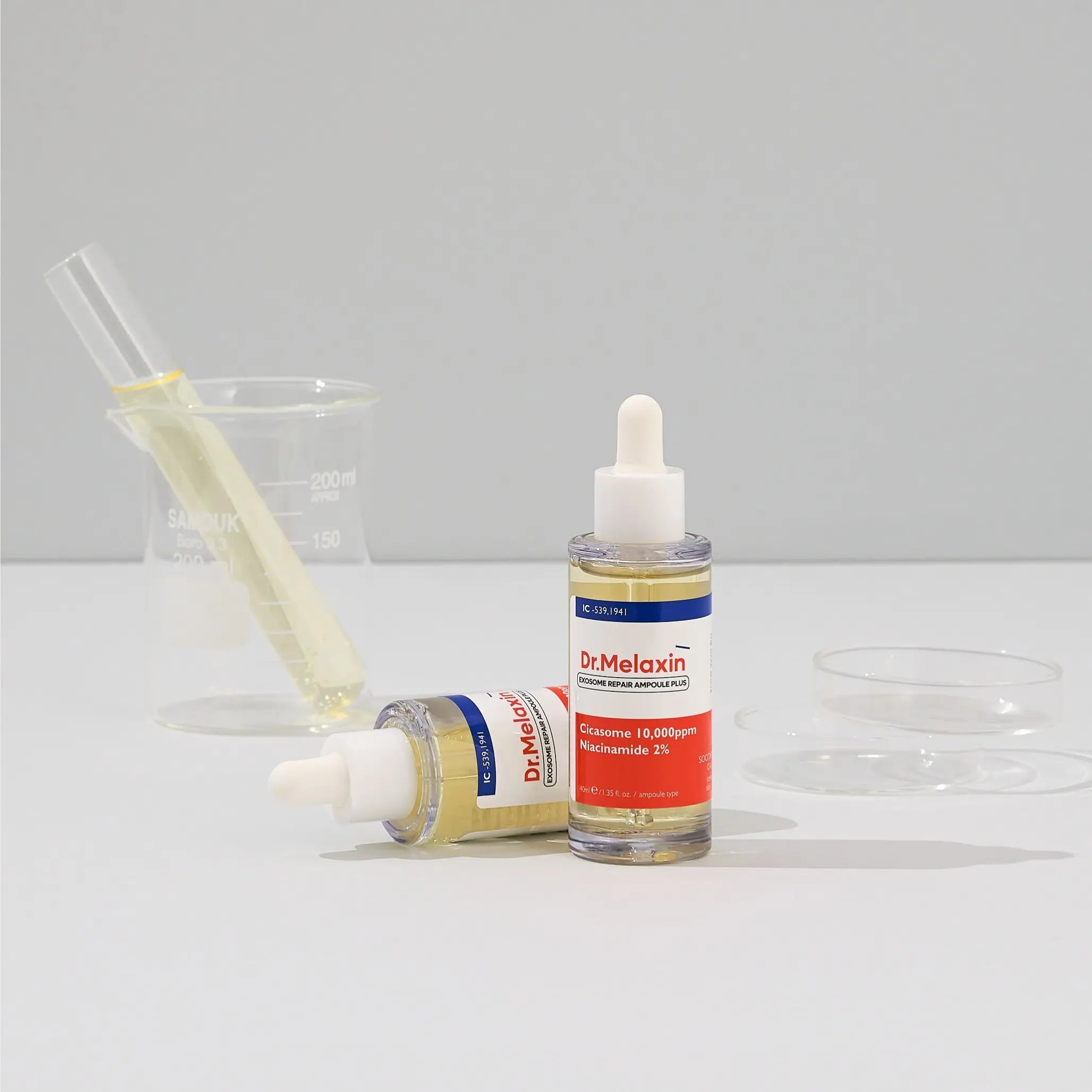 Відновлювальна ампула з екзосомами центели та ніацинамідом Dr.Melaxin Exosome Repair Ampoule Plus-thumbmail-4