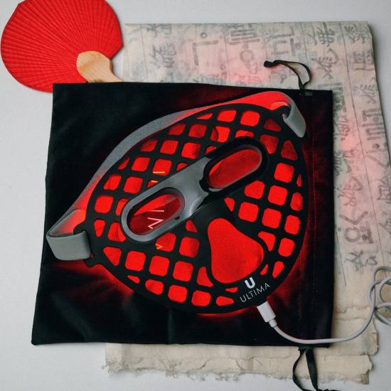Професійна LED-маска для світлотерапії та антивікового догляду Ultima LED Beauty Mask