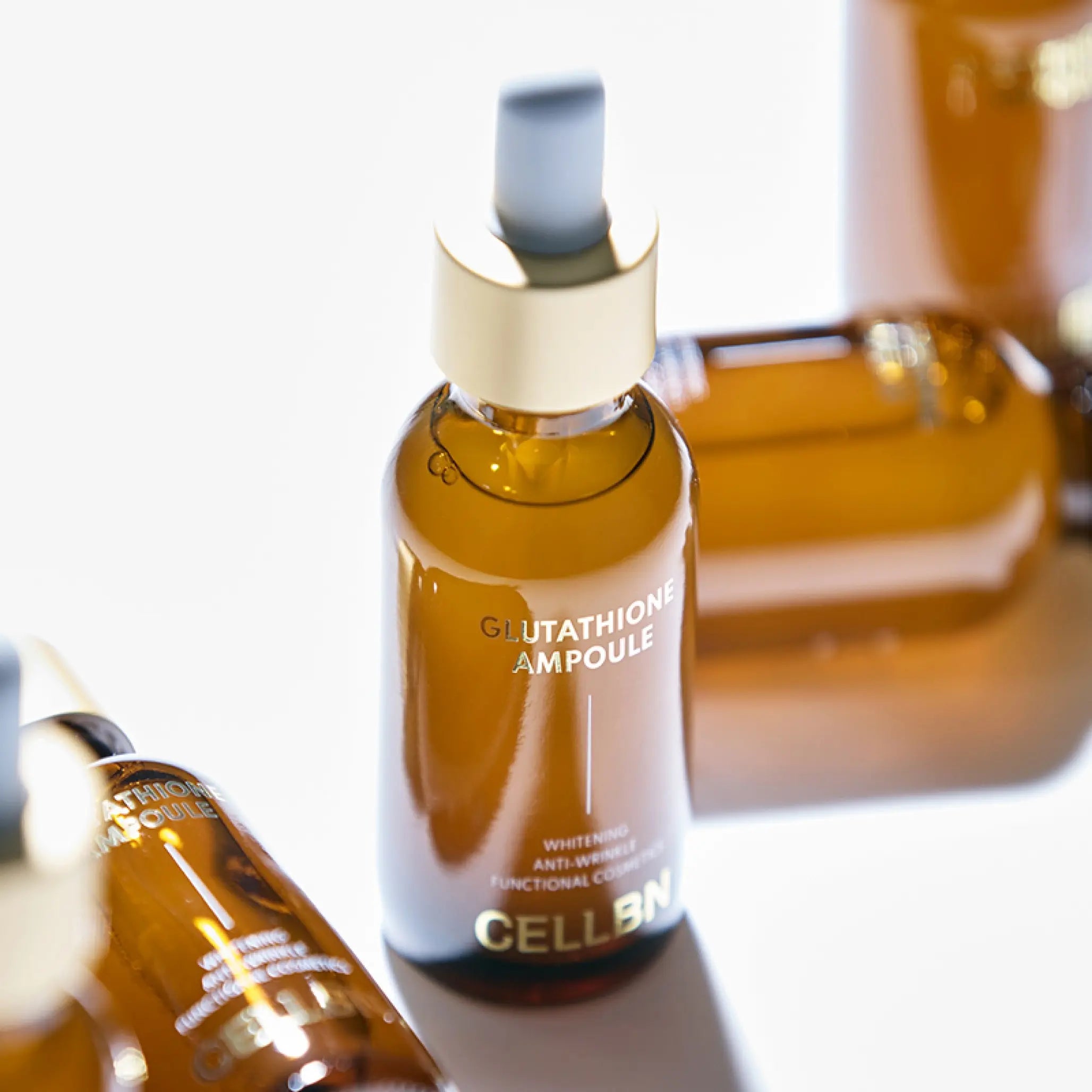 Ампульна сироватка для освітлення пігментації з глутатіоном CELLBN Glutathione Ampoule-thumbmail-4