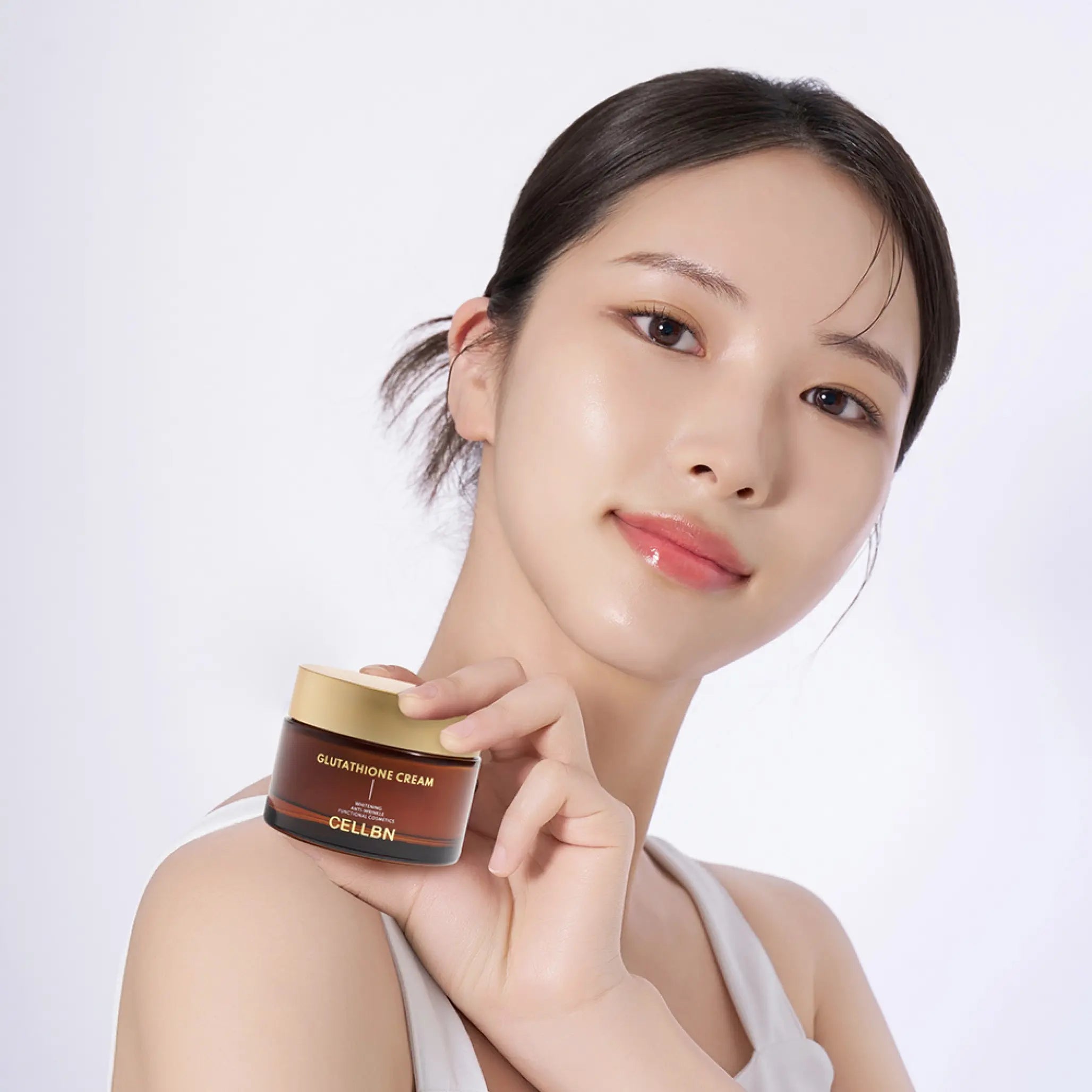 Антивіковий відбілюючий крем для обличчя з глутатіоном CELLBN Glutathione Cream-thumbmail-4