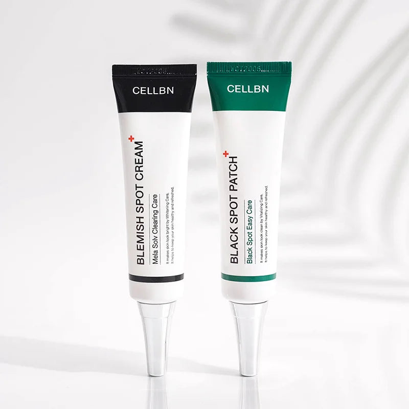 Набір для точкового освітлення пігментації та постакне CELLBN Blemish Spot Cream & Black Spot Patch 30 мл + 30 мл-thumbmail-7
