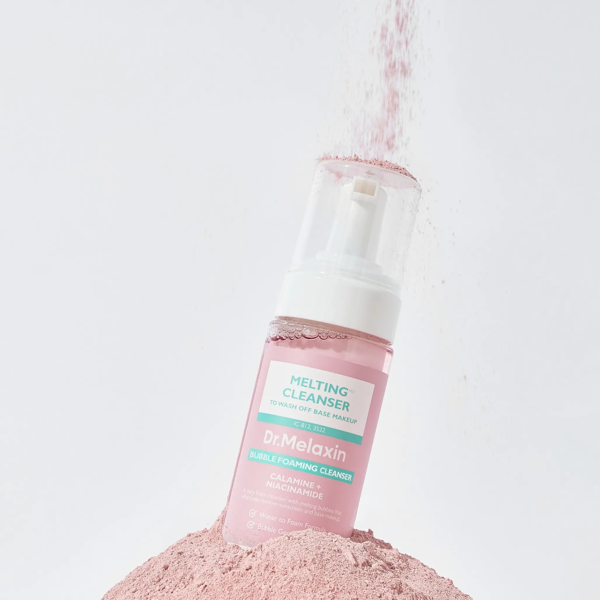 Очищувальна міцелярна пінка з каламіном та ніацинамідом Dr.Melaxin Melting Cleanser-thumbmail-7