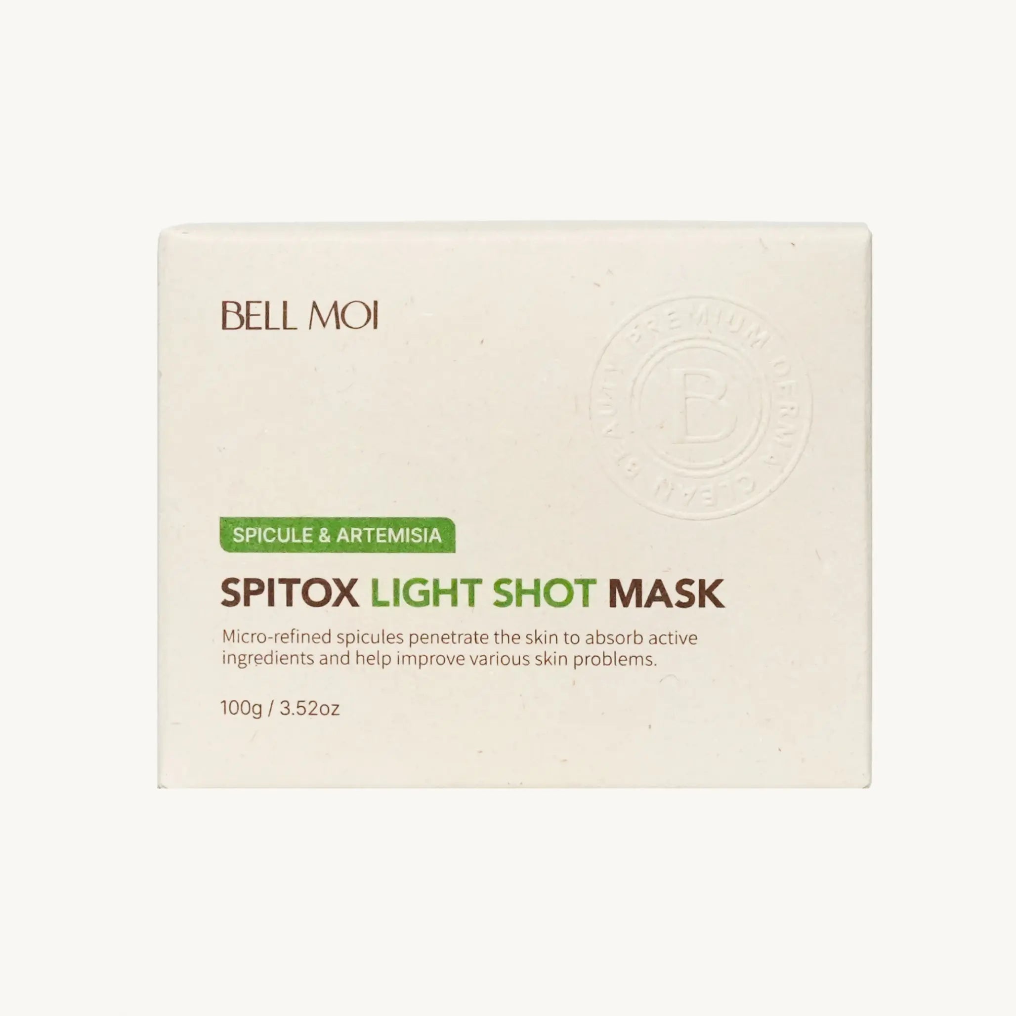 Легка маска для сяйва та оновлення шкіри зі спікулами Bell Moi Spitox Light Shot Mask-thumbmail-4