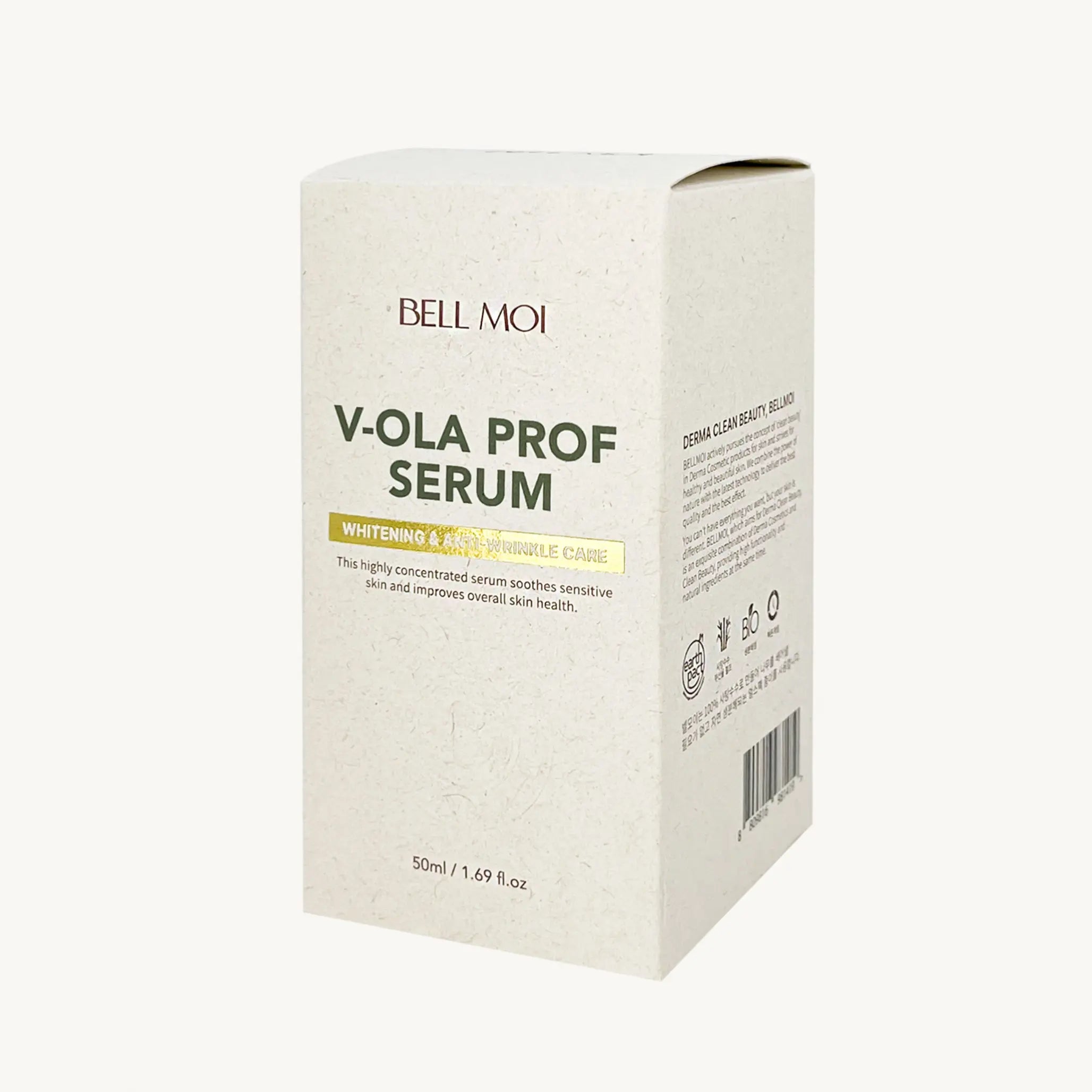 Професійна ліфтинг-сироватка для контуру обличчя з пептидом SYN-AKE та Phytoslim Bell Moi V-OLA Prof Serum