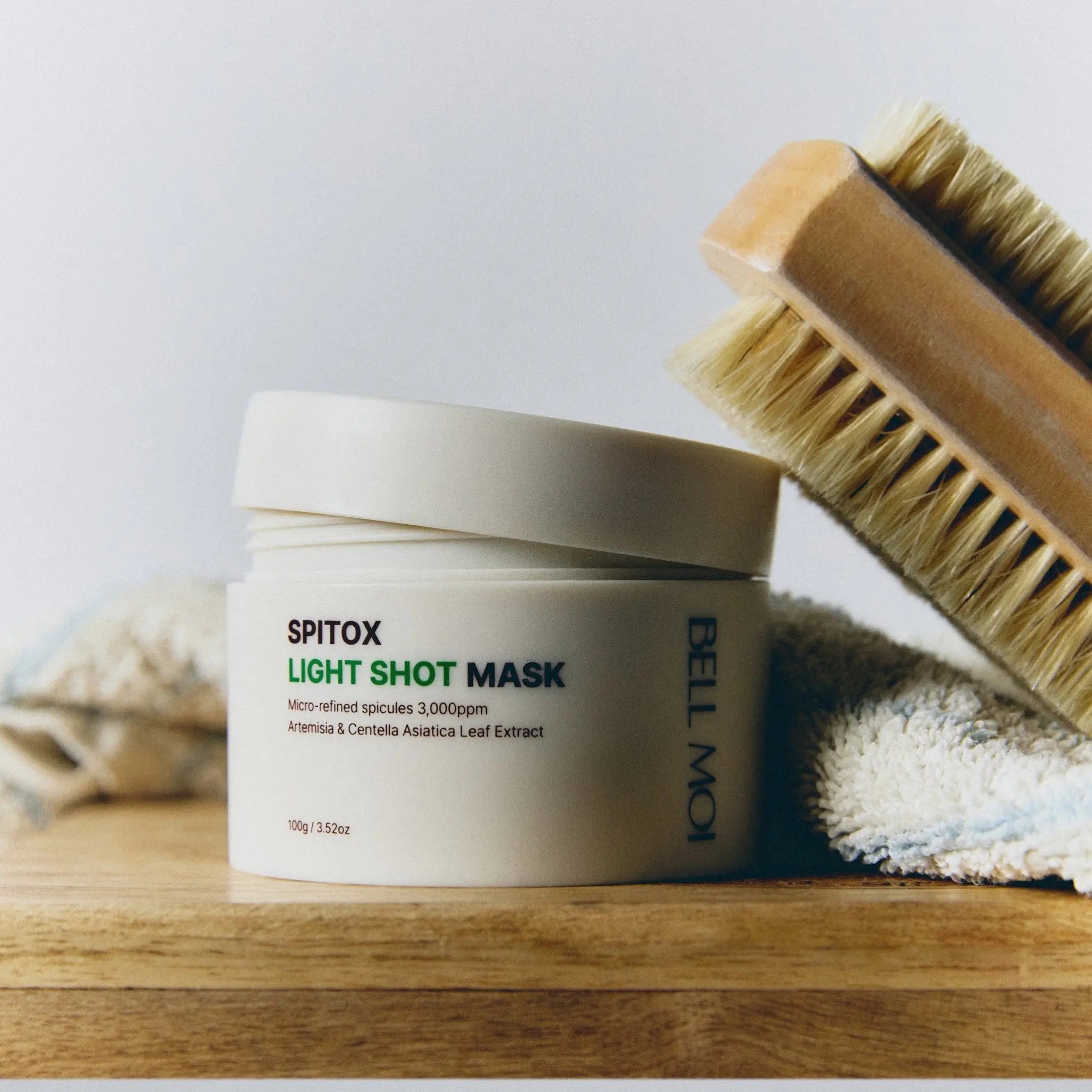 Легка маска для сяйва та оновлення шкіри зі спікулами Bell Moi Spitox Light Shot Mask-thumbmail-3