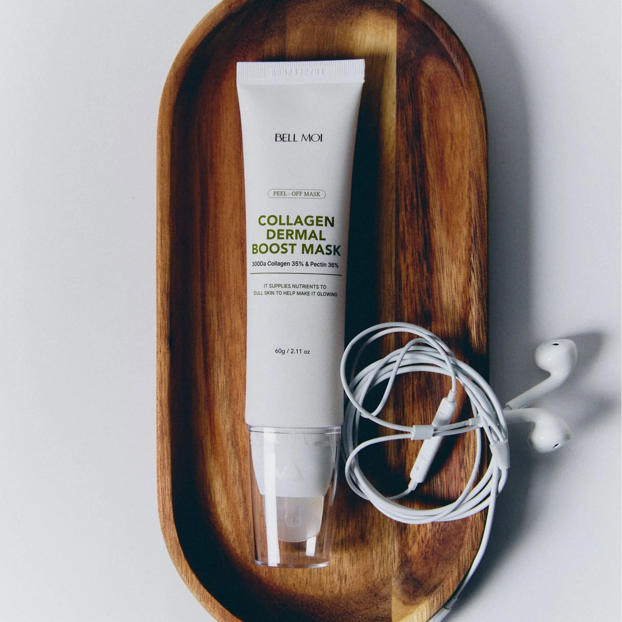 Колагенова ліфтинг-маска для обличчя з бакучіолом Bell Moi Collagen Dermal Boost Mask