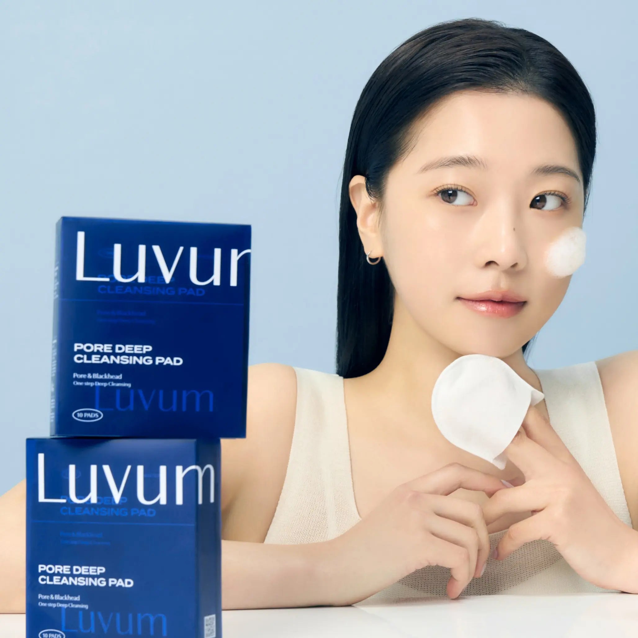 Глибоко очищувальні педи для звуження пор з AHA-кислотами Luvum Pore Deep Cleansing Pad (1 шт.)-thumbmail-4