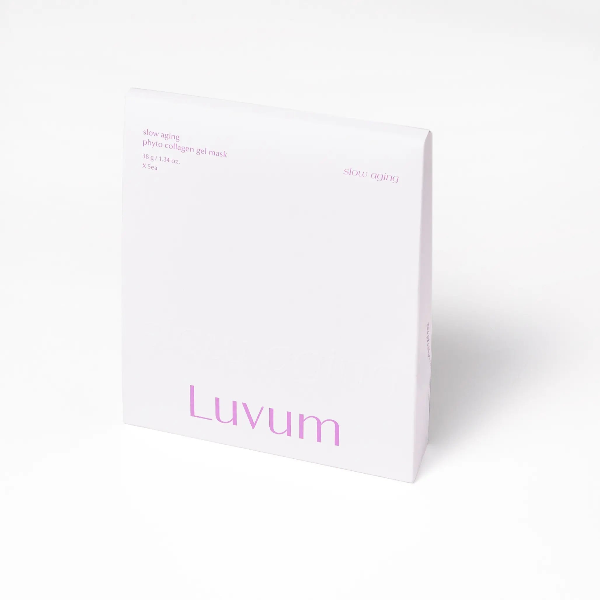 Антивікова гідрогелева маска з фітоколагеном та пептидним комплексом Luvum Slow Aging Phyto Collagen Gel Mask-thumbmail-3