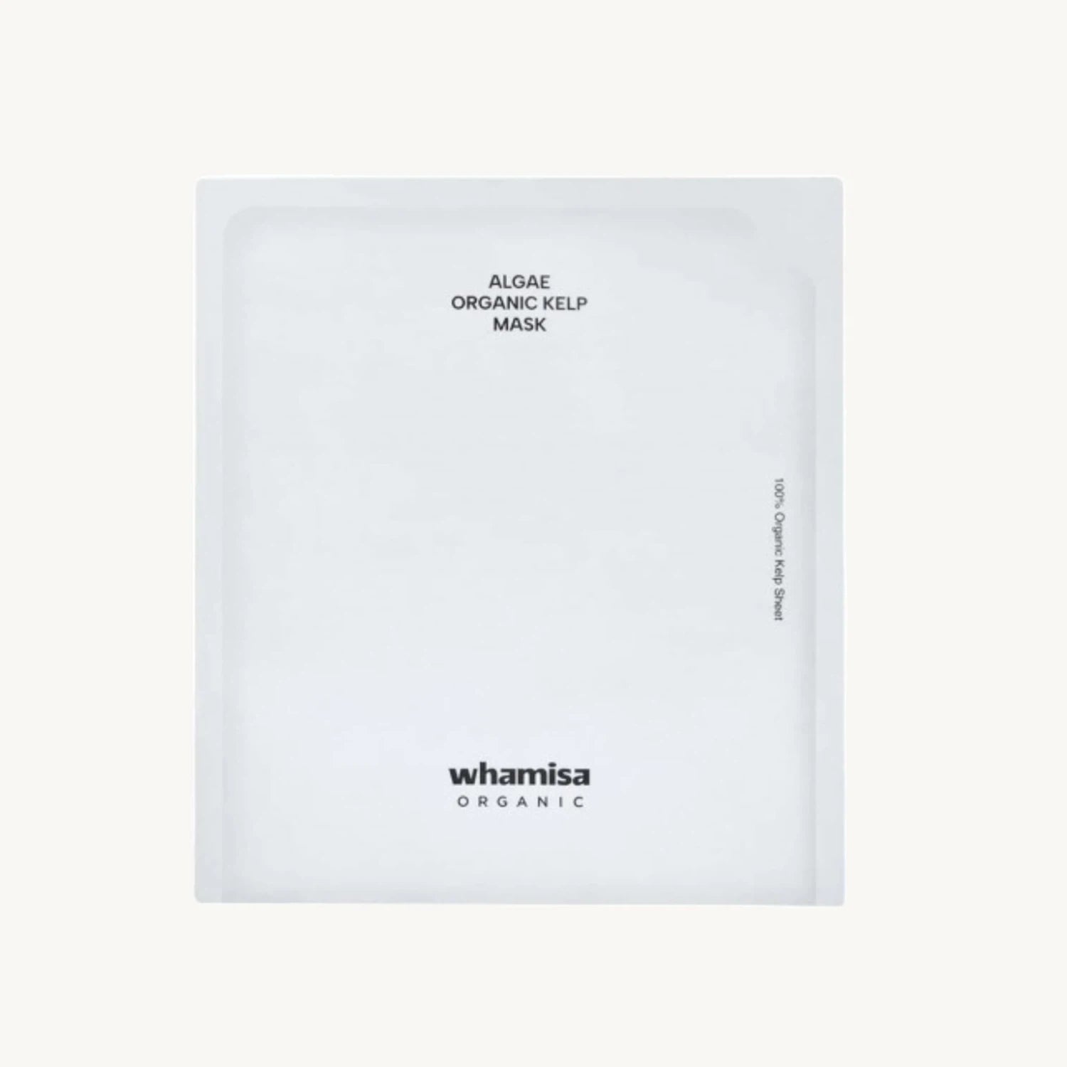Органічна маска зі 100% листя ламінарії та ферментованими екстрактами Whamisa Organic Algae Kelp Mask