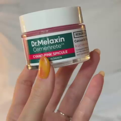 Антивіковий крем з мікроспікулами та вітаміном B12 Dr.Melaxin Cemenrete Cyano Pinkspicule Cream-thumbmail-2