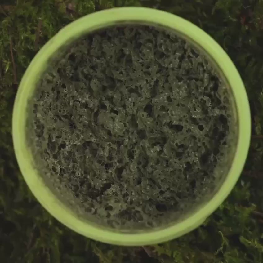 Бульбашкова маска для глибокого очищення з екстрактом базиліка P.CALM Holy Basil Bubble Deep Mask-thumbmail-3