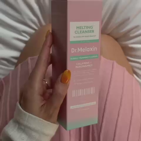 Очищувальна міцелярна пінка з каламіном та ніацинамідом Dr.Melaxin Melting Cleanser-thumbmail-2