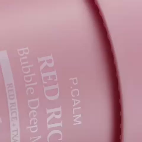 Освітлювальна бульбашкова маска з червоним рисом P.CALM Red Rice Bubble Deep Mask-thumbmail-3