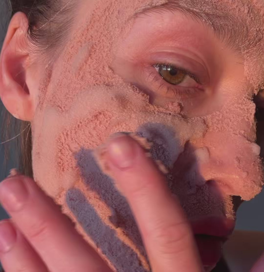 Бульбашкова корейська освітлювальна маска з червоним рисом P.CALM Red Rice Bubble Deep Mask-thumbmail-3