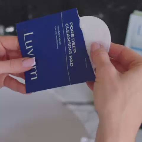 Глибоко очищувальні педи для звуження пор з AHA-кислотами Luvum Pore Deep Cleansing Pad (1 шт.)-thumbmail-3