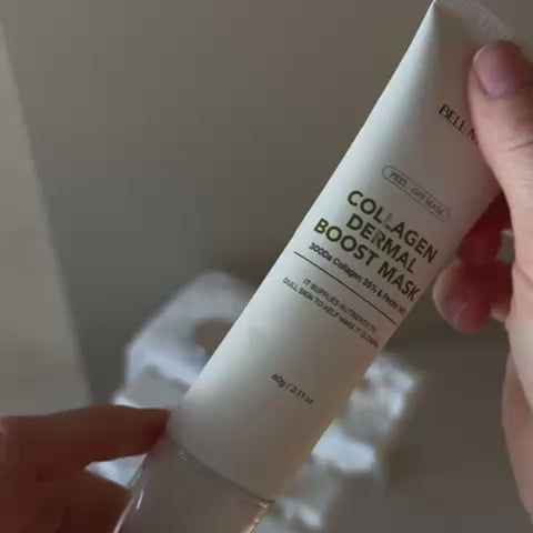 Колагенова ліфтинг-маска для обличчя з бакучіолом Bell Moi Collagen Dermal Boost Mask-thumbmail-3