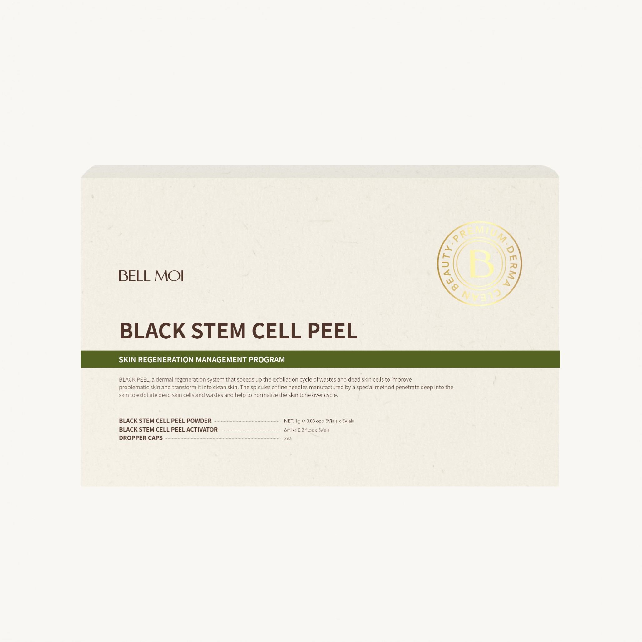 Плінг з стовбуровими клітинами для обличчя BLACK STEM CELL PEEL 