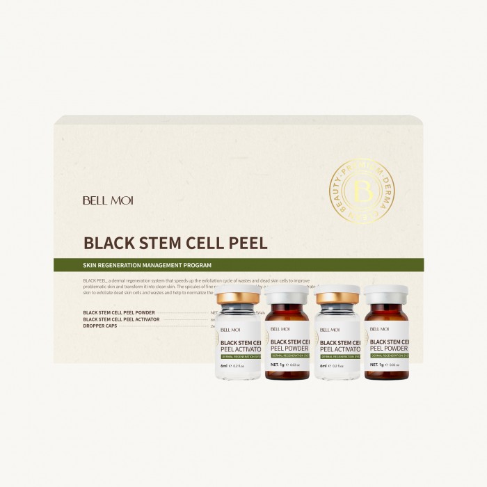 Плінг з стовбуровими клітинами для обличчя BLACK STEM CELL PEEL 