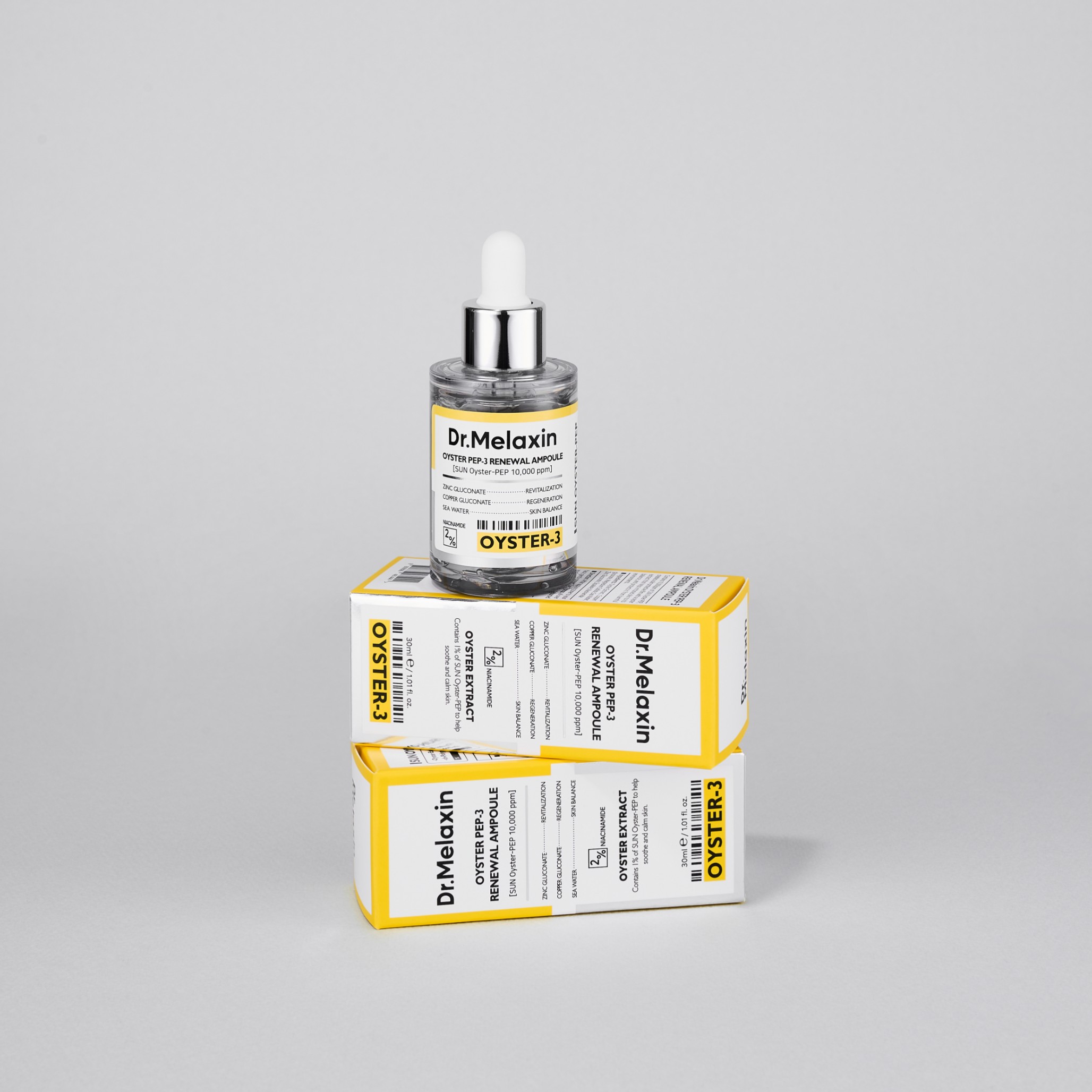Омолоджуюча ампула з устричним екстрактом OYSTER PEPTIDE AMPOULE 