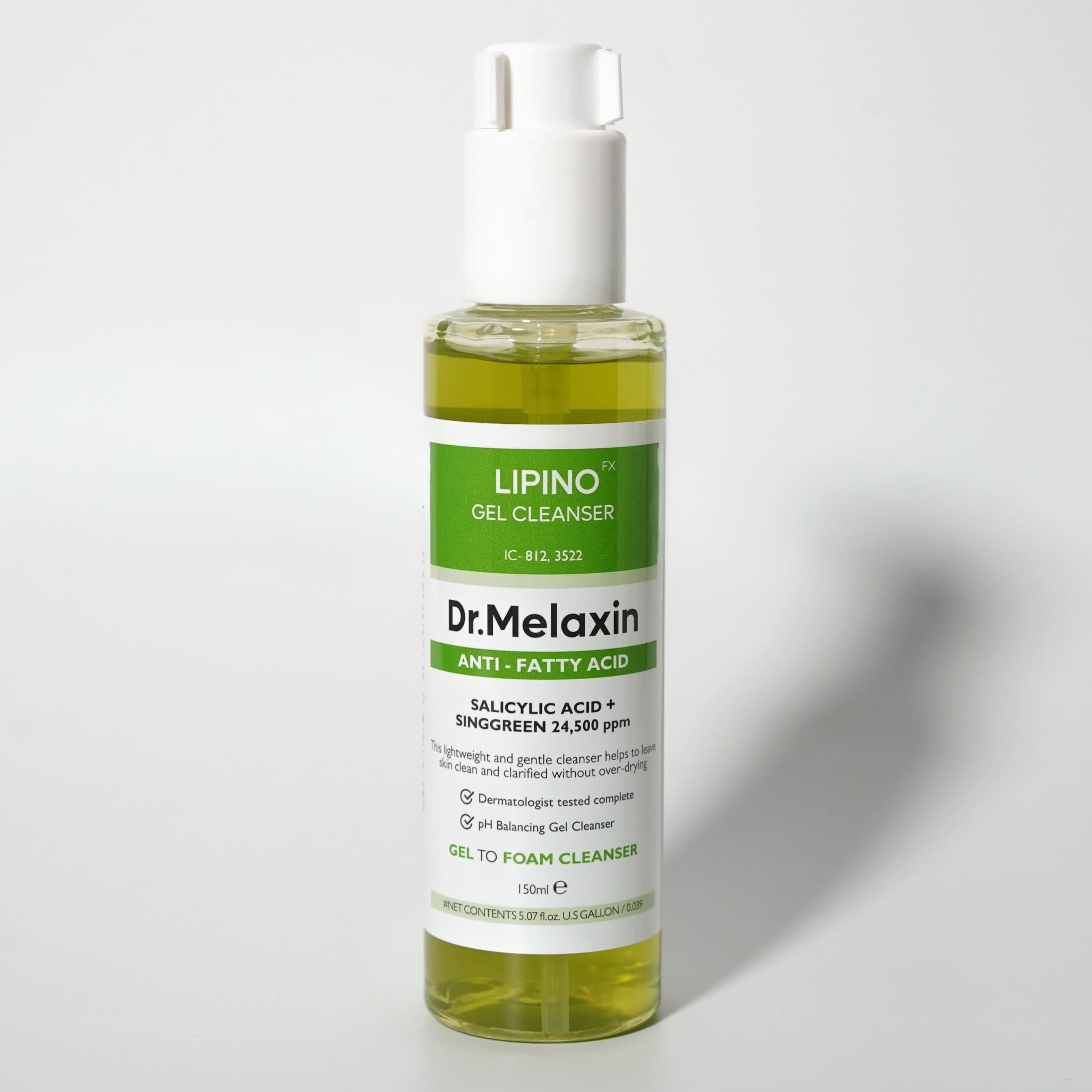 Гель для умывания для жирной кожи LIPINO GEL CLEANSER 