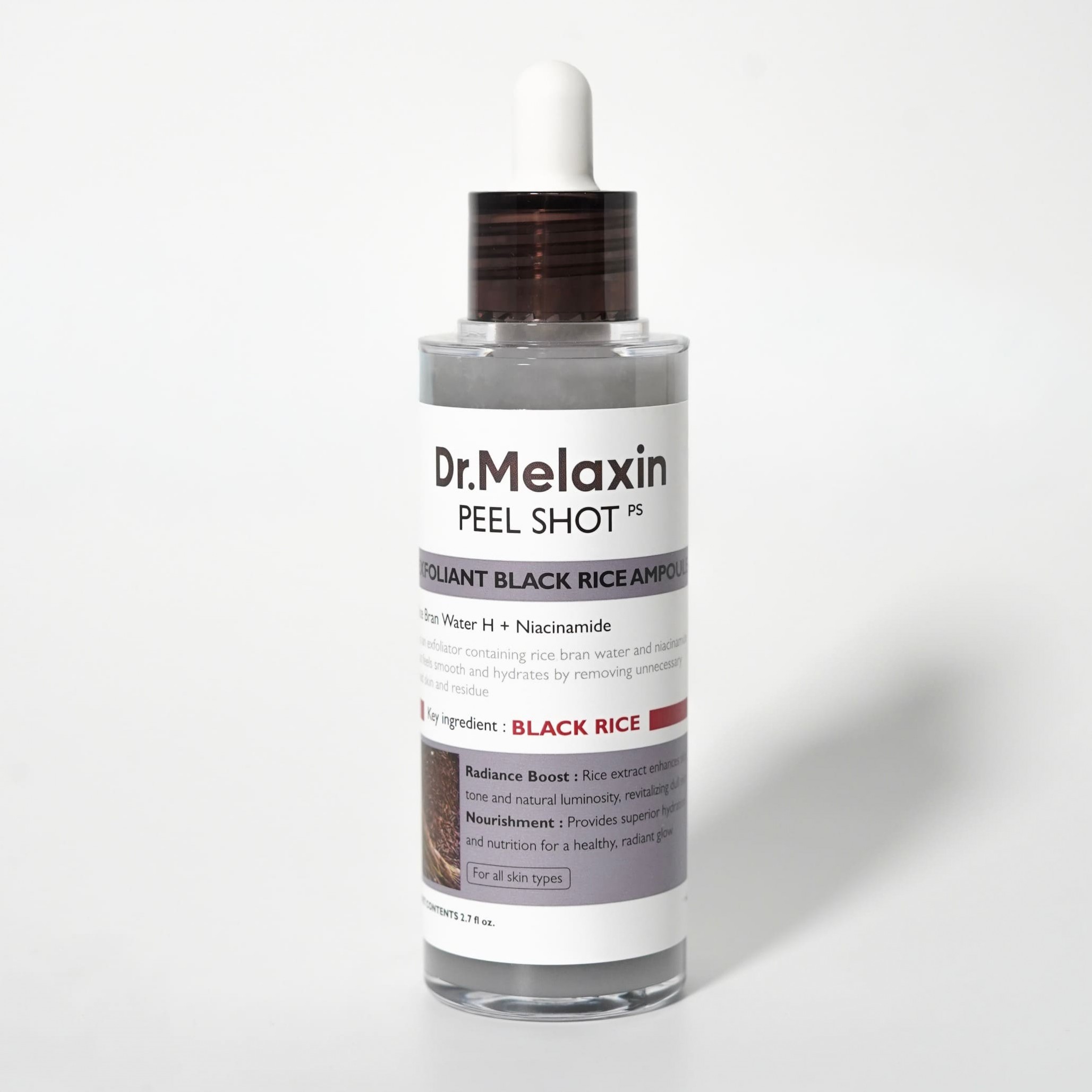 Эксфолиирующая ампула с экстрактом черного риса PEEL SHOT EXFOLIATING BLACK RICE AMPOULE  