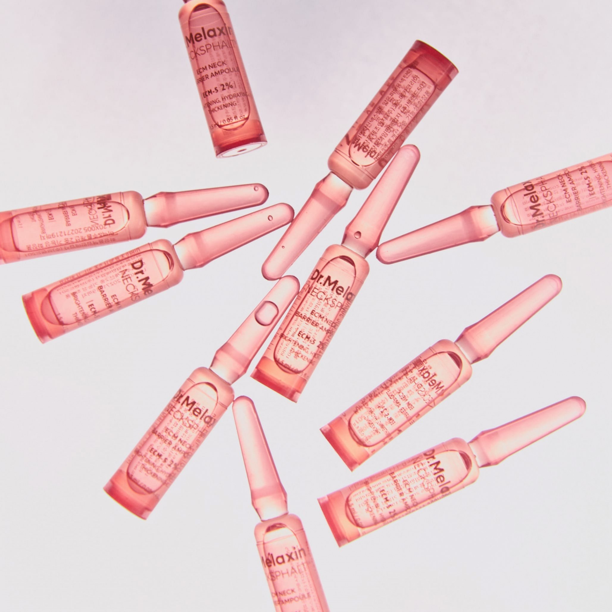 Антивікові ампули для пружності шкіри шиї NECKSPHALT ECM NECK BARRIER AMPOULE 