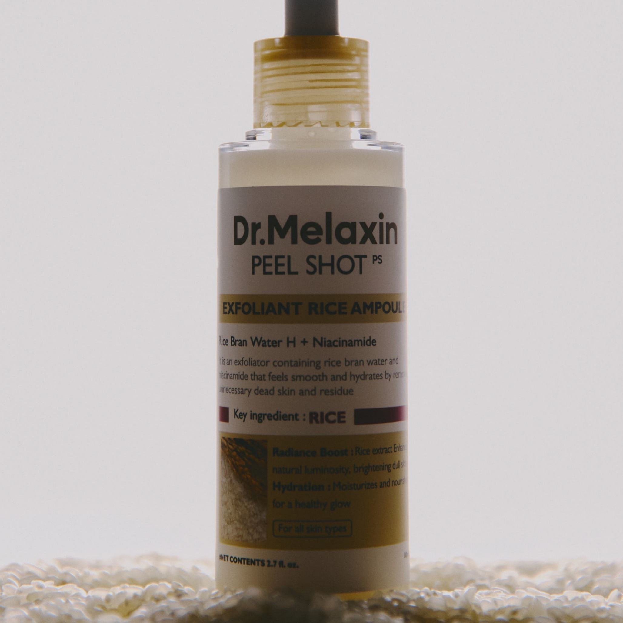 Ексфоліююча ампула з екстрактом білого рису PEEL SHOT EXFOLIATING WHITE RICE AMPOULE 