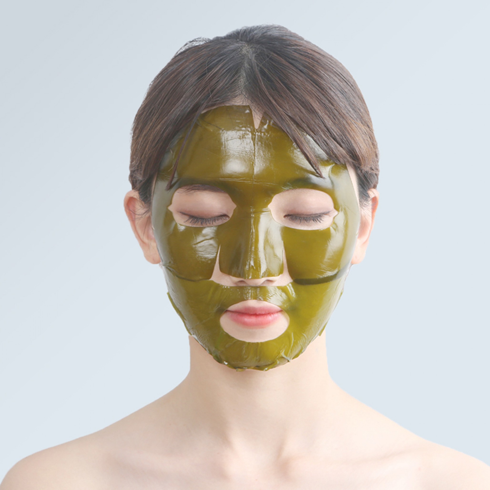 Маска для обличчя зі 100% натуральної ламінарії REAL KELP MASK                                                 