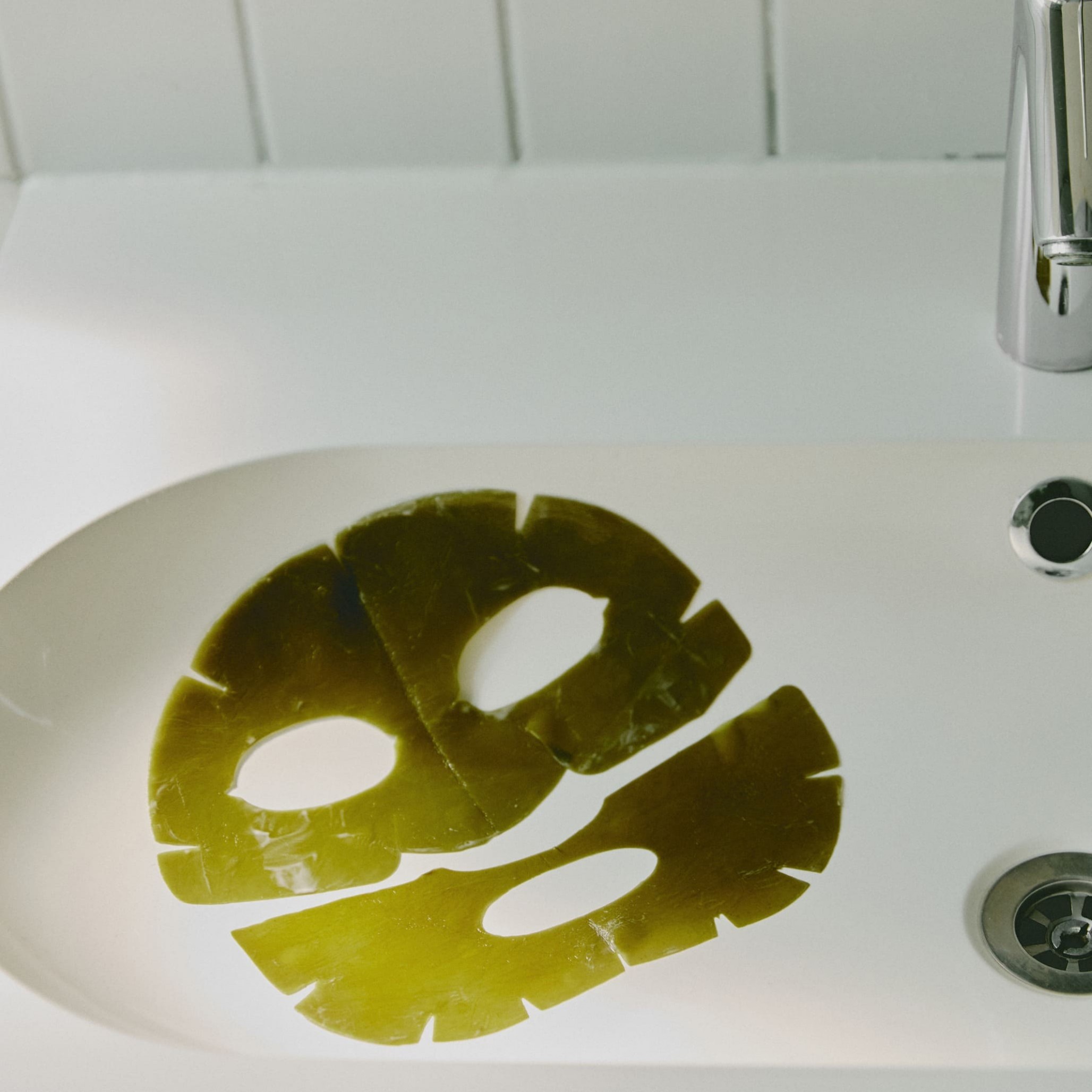 Маска для обличчя зі 100% натуральної ламінарії REAL KELP MASK                                                 