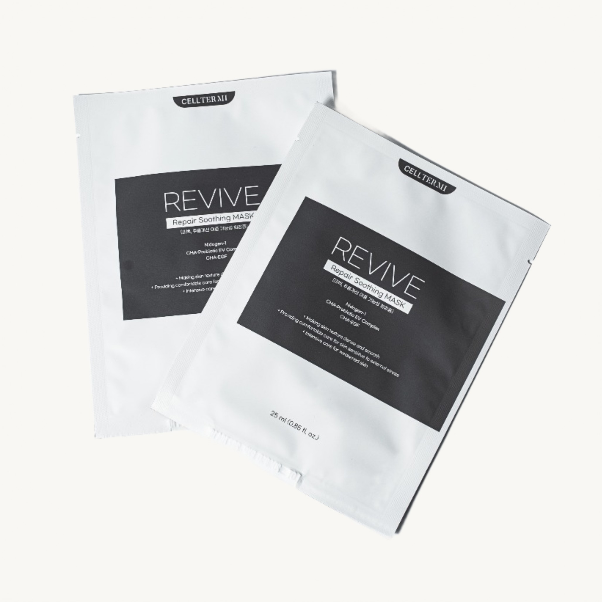 Маска для обличчя з екзосомами Celltermi Revive Repair Soothing Mask
