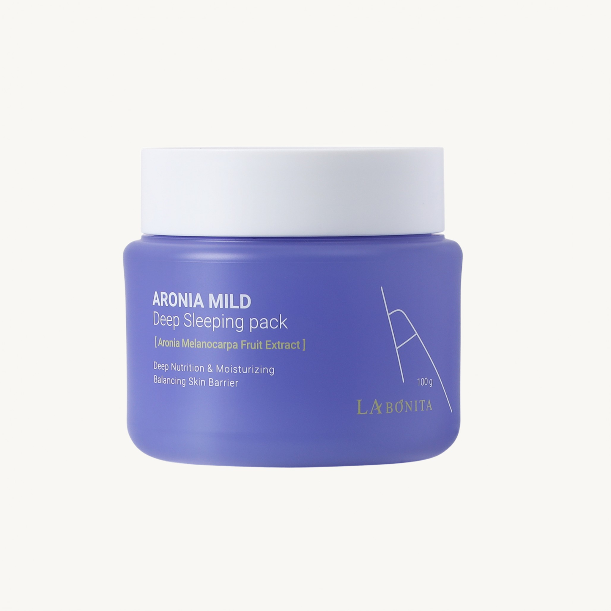 Нічна маска для обличчя з аронією Aronia Mild Deep Sleeping Pack
