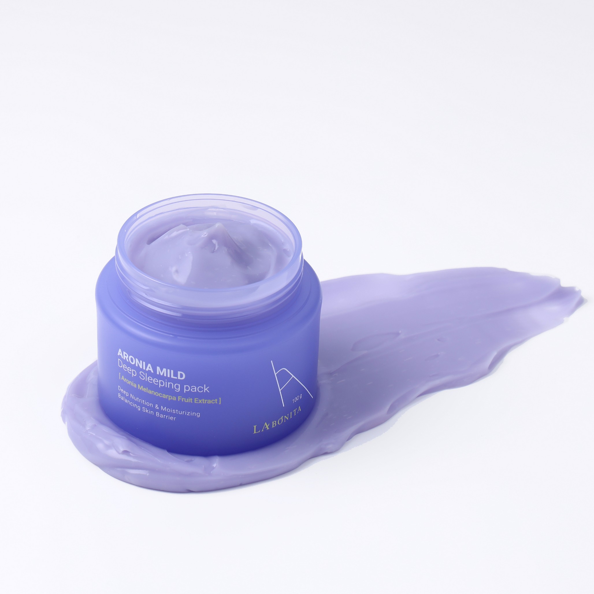 Нічна маска для обличчя з аронією Aronia Mild Deep Sleeping Pack